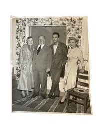 Photograph From I Confess 1953 Alfred Hitchcock Anne Baxter Montgomery Clift 8 X 10 Boston Post Promo