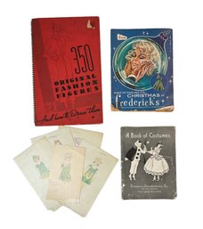 Antique And Vintage Costume Books Illustrated Fredericks Of Hollywood 1966 Catlog Helen MacDonald 1935 Fashion