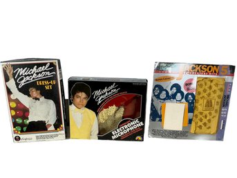 Vintage 1980s Michael Jackson Toys And Memorabilia Colorforms Dress Up Set LJN Toys 1984