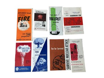 Incredible Archive Of Atom Age Nuclear War Survival Pamphlets Ephemera Cold War Scare Preppers Fallout Shelter