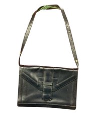 Vintage Navy Blue Leather Erik Brand Purse