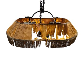 Large Art Deco Billiard Table Lamp