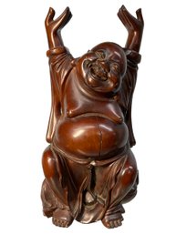Carved Wooden Buddha Statue