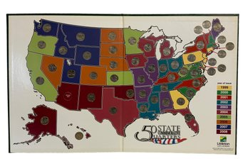 50 State Commemorative Quarters Set From The Littleton Coin Company 1999 Through 2008