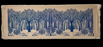 Folly Cove Or Style Printed Fabric Panel