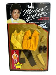 Unopened NIB Michael Jackson Authentic Stage Outfit Human Nature LJN Toys 1984