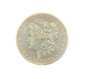 1886 Morgan Silver Dollar O Mint Mark Antique Coin