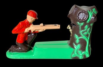 Vintage Reproduction Mechanical Coin Bank The Sportsman