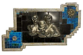 Mixed Media Sculpture Attributed To Herbert Leopold Entitled Harpos Dream