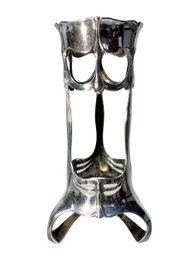 Austrian Art Nouveau Art Krupp Berndorf Centerpiece Vase Or Candle Holder