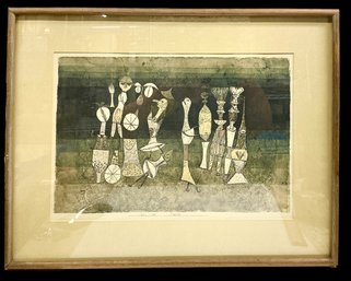 Mid Century Vintage Klee Print Komodie
