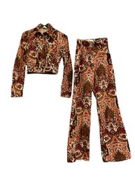 Charm Of Hollywood 1960s Corduroy Set FAR OUT MAN!