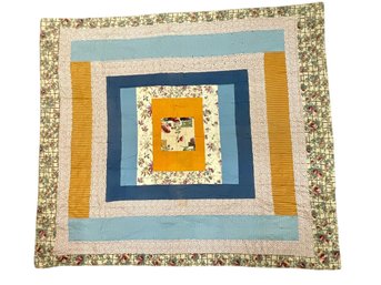 Large Antique Double Sided Quilt