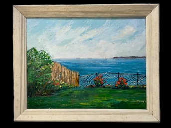 Serenity Painting On Canvas Board By Dolorosa Mrs George Davidson