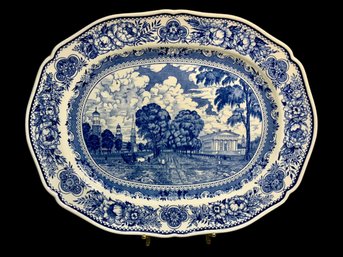 1932 Wedgwood Yale Campus Etruria Platter