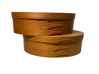 Solid Cherry Authentic Shaker Tissue Or Collection Boxes