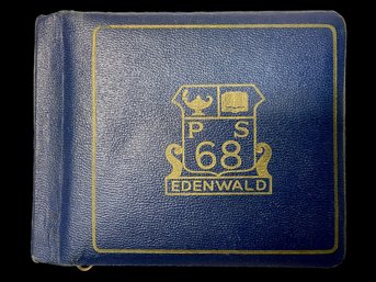 PS 68 Bronx 1930s Autograph Book