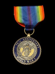 WWI 75th Anniversary Medal In Box