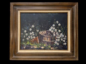 Paul Frontiero Underneath The Clothesline Oil Painting