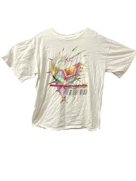 1990s Soccer Graphic T Shirt