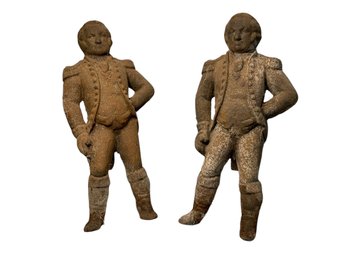 Antique George Washington Andirons