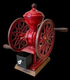 Rare Antique Swift Mill Lane Brothers Cast Iron Coffee Grinder
