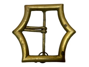 Large Brass Buckle For Horse Or Pirate
