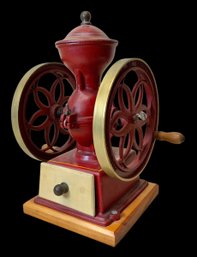 Vintage John Wright Cast Iron Coffee Grinder