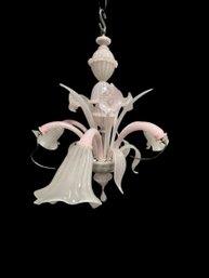 Effe Due Murano Glass Chandelier Incomplete