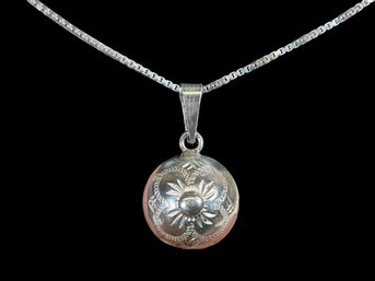 Niels L. Arge Sterling Silver Pendant Necklace