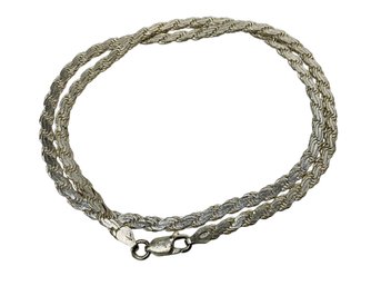 Vintage Sterling Chain Necklace