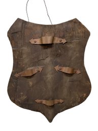 Primitive Shield Shaped Knife Or Tool Holder