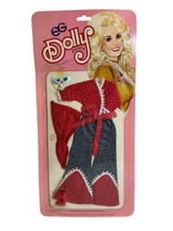 Denim Vintage 1970s Or 80s NIB Unopened Dolly Parton Doll Clothes EG Goldberger DP 1200