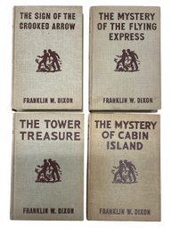 Four 1950s Franklin W Dixon Books Hardy Boys