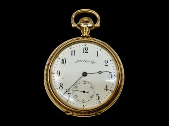 Hamilton Watch Co Stanley Warranted 17 Jewels Running