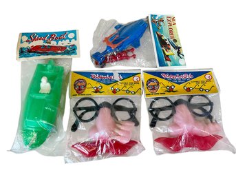 1950s/1960s Penny Store Toys In Original Packaging
