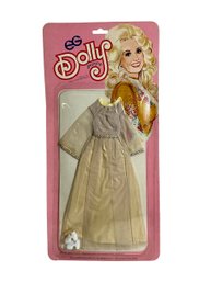 White Dress Vintage 1970s Or 80s NIB Unopened Dolly Parton Doll Clothes EG Goldberger DP 1200