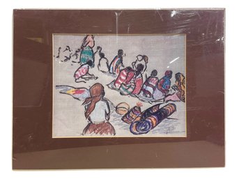 Louise Minks Framed Print With Mat