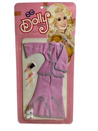 Pink Suit Vintage 1970s Or 80s NIB Unopened Dolly Parton Doll Clothes EG Goldberger DP 1200