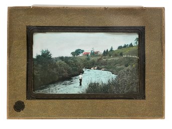 Antique Colorized Photo By Cora L Cummings