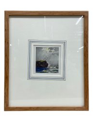 Small Framed Print With Custom Mat