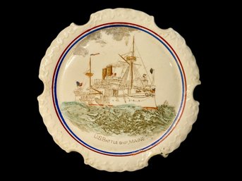 US Battleship Maine Dresden Plate