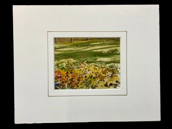 Foliage Watercolor In Custom Matte