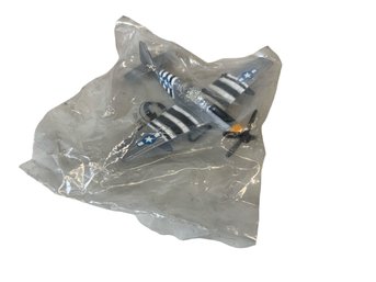 Dyna Flites Mustang P-51B Toy Airplane Die Cast New In Bag Vintage