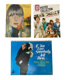One Direction Harry Styles Poster Book Rod McKuen Calendar Joni Mitchell Songbook 1969