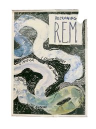 REM Reckoning Original Poster Circa 1984