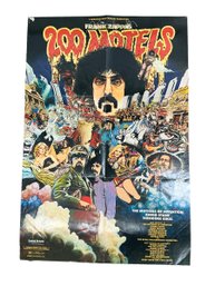 Original Frank Zappa 200 Motels Poster