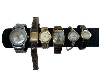 Antique And Vintage Watches For Repair Or Parts Omega Case Fairfax Emerson Eternamatic Bulova