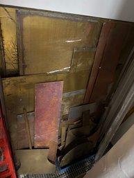 100 Lbs Of Scrap Brass & Copper Sheets