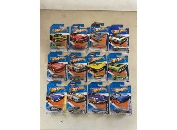 Lot Of 12 Modern Hot Wheels Cars LOT - T, WYSIWYG